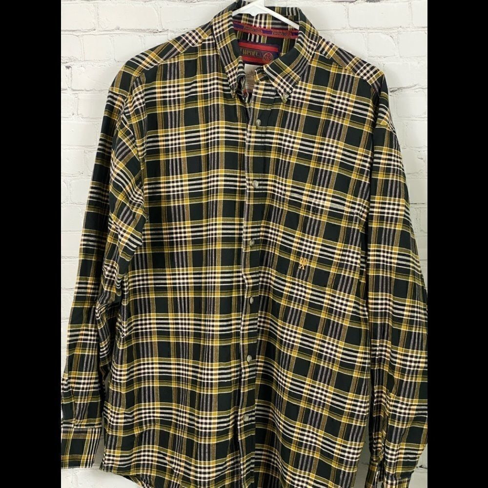 Twenty X Long Sleeve Plaid Shirt. Size Large.